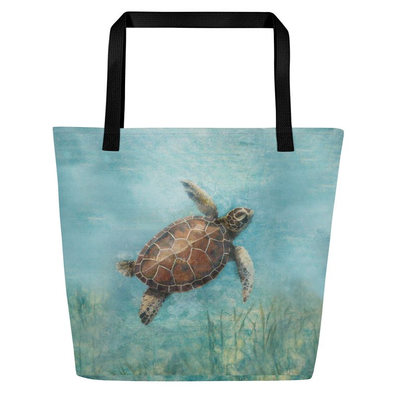 All-Over Print Large Tote Bag