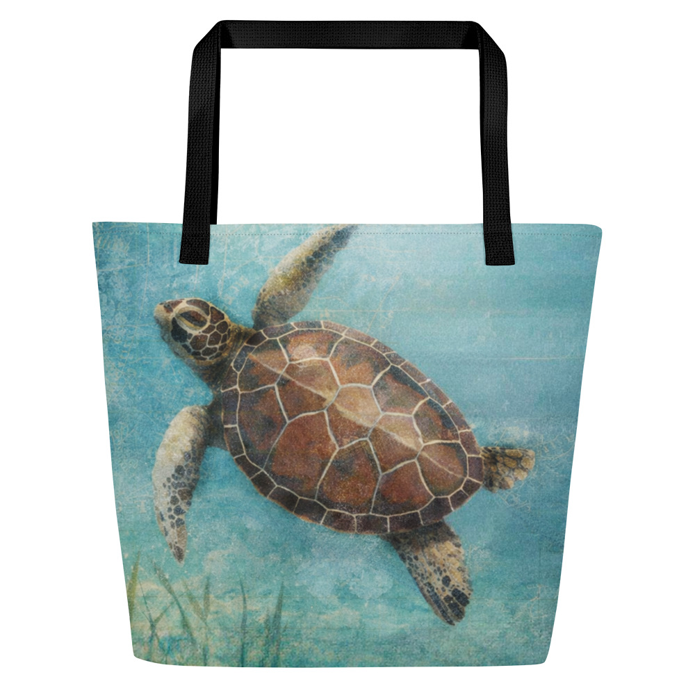 All-Over Print Large Tote Bag
