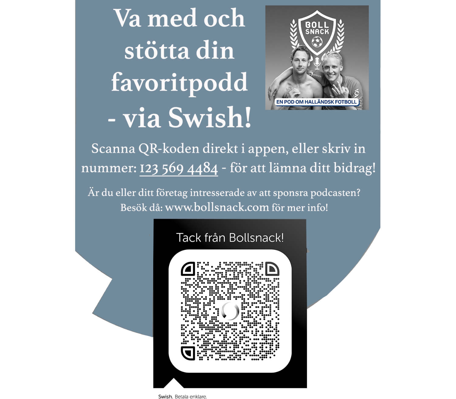 Stötta din favoritpodcast!!!