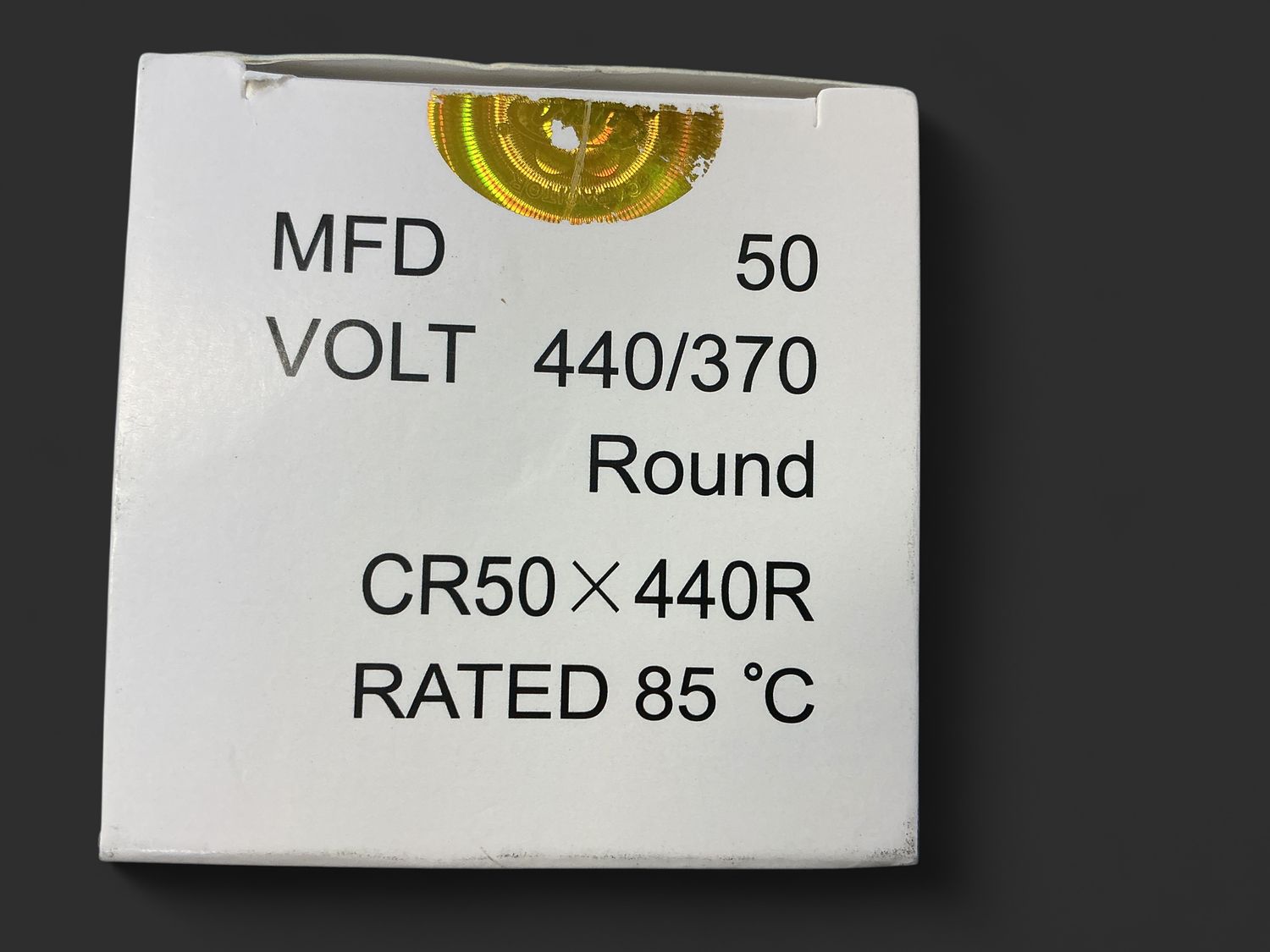 ..50 MFD Run Capacitor