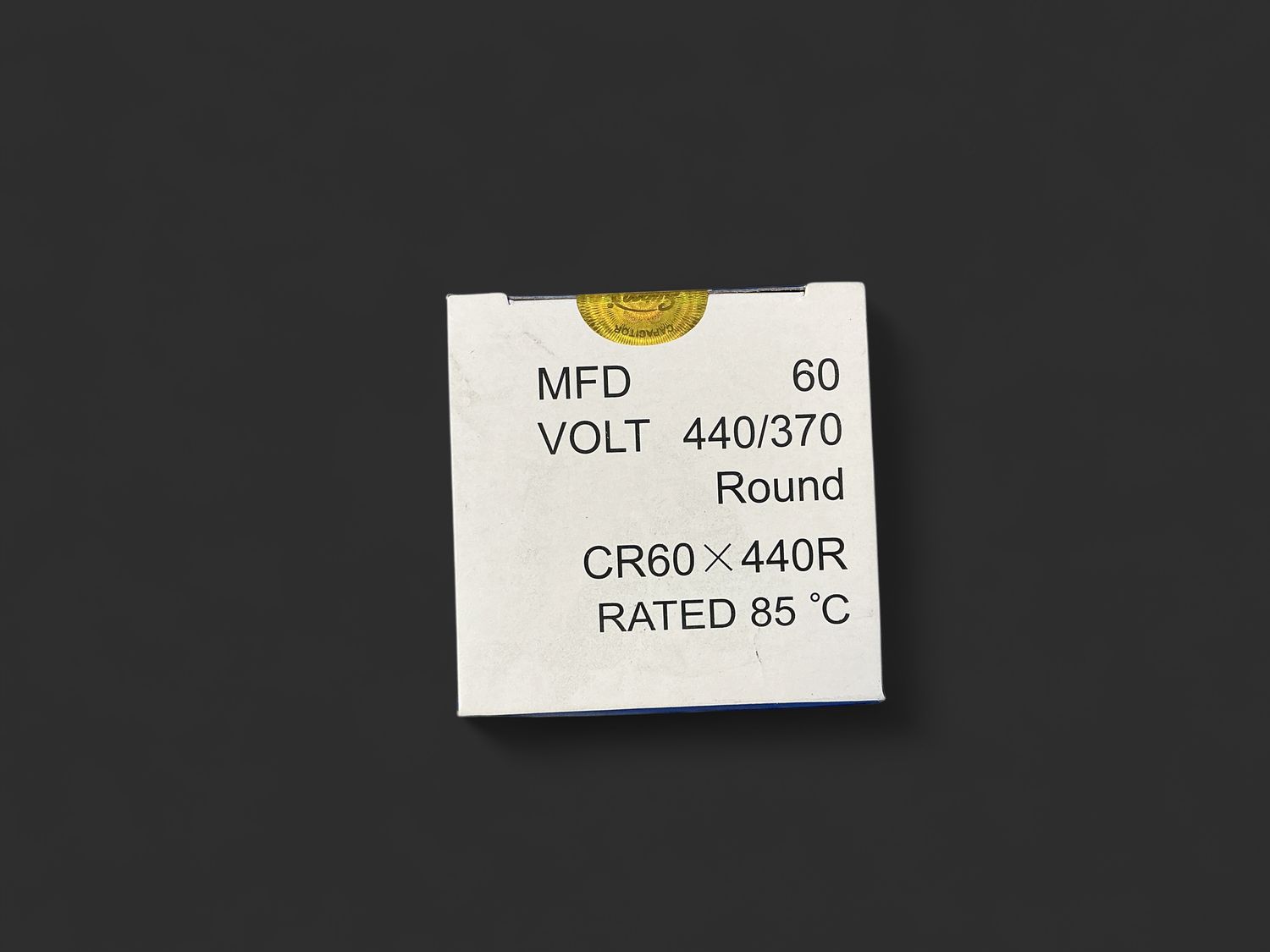 ..60 MFD Run Capacitor
