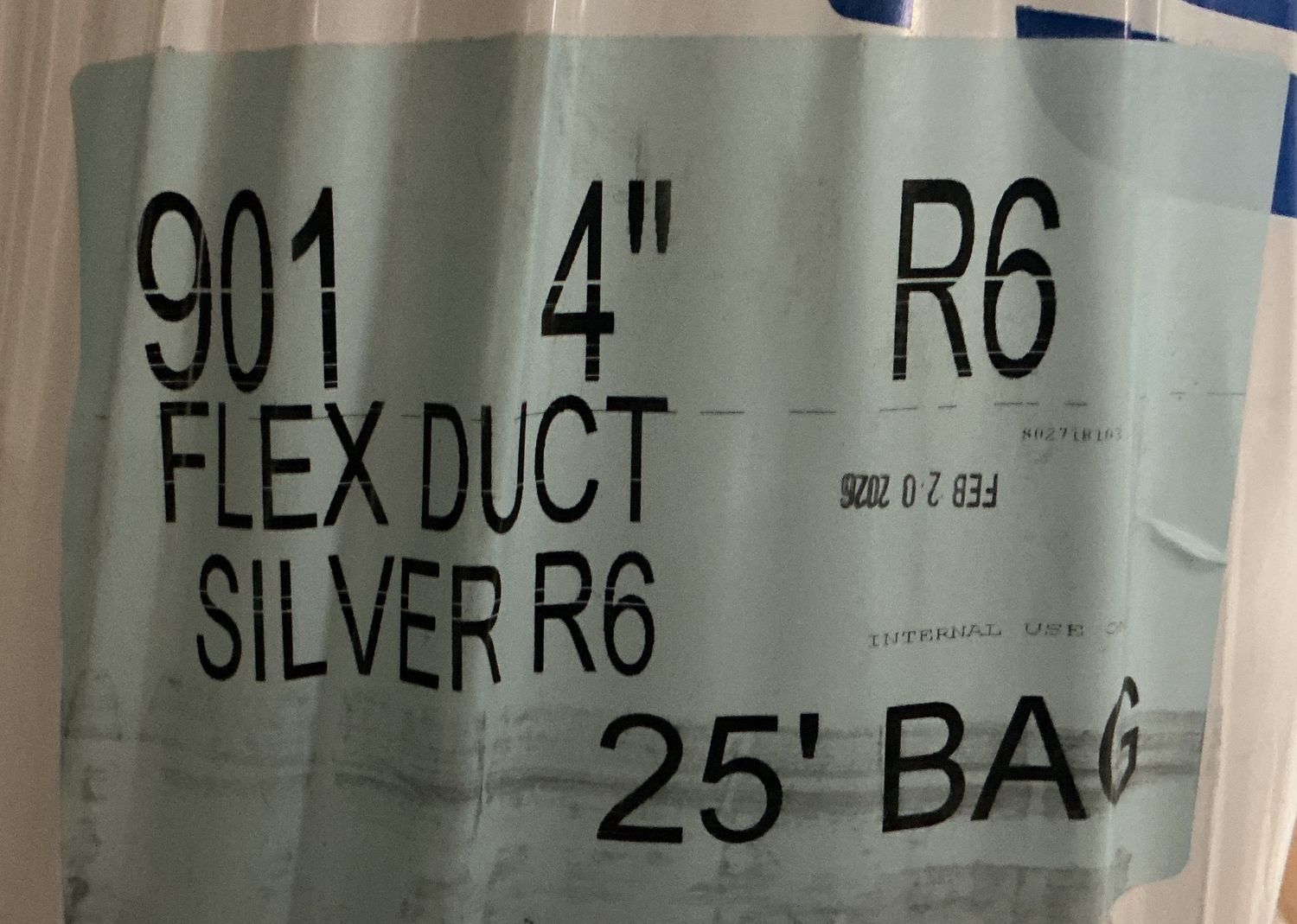 4" R-6 Silver Flex