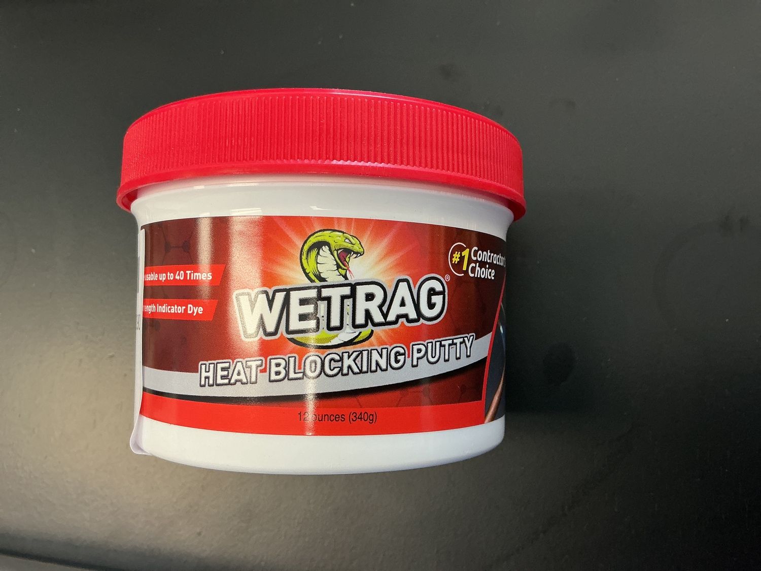Wetrag Heat blocking putty
