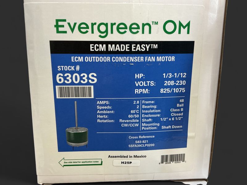 1/3-1/12 Universal Fan motor 6303S
