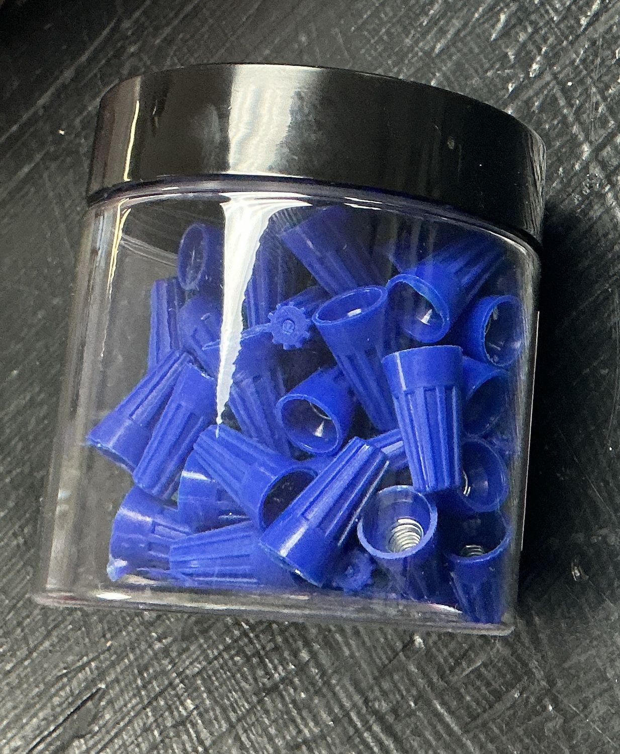Small Blue Wire Nuts