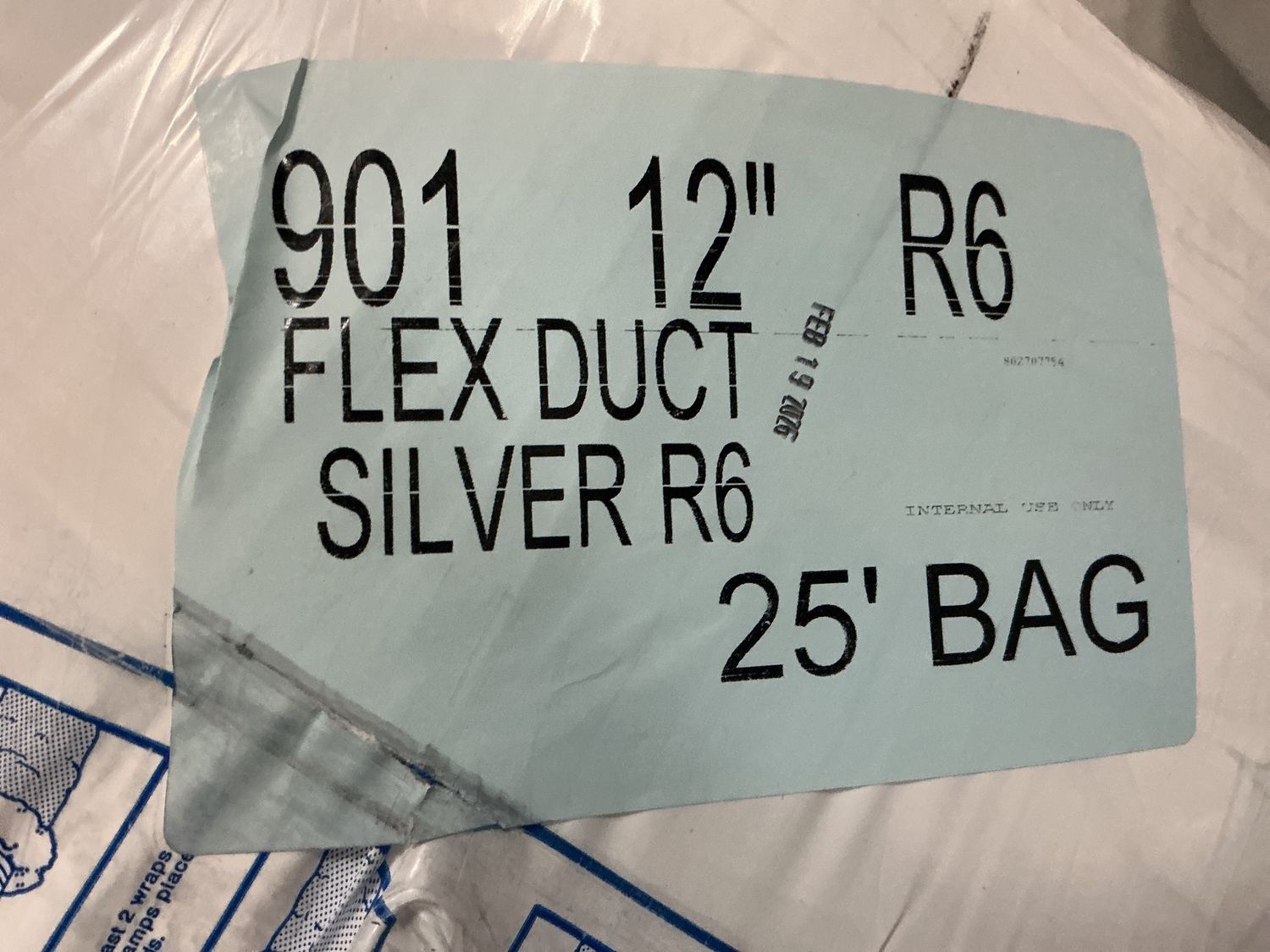 12" R-6 Silver Flex