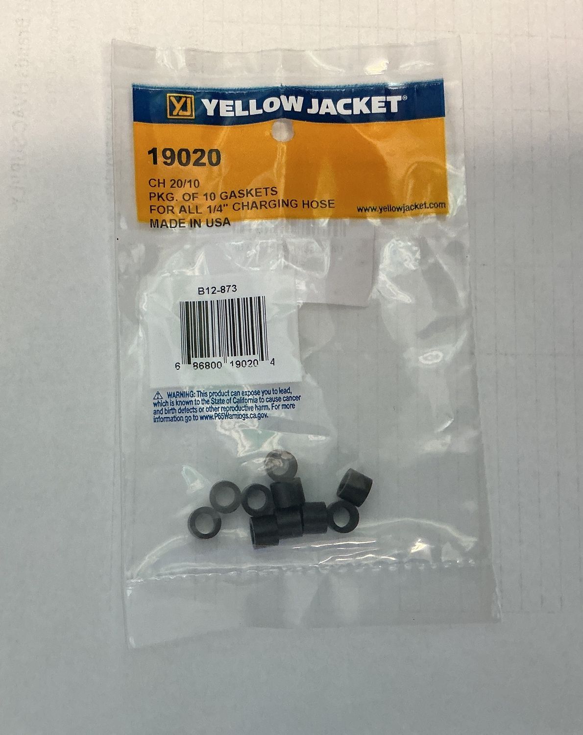 1/4 hose gasket -10 pk