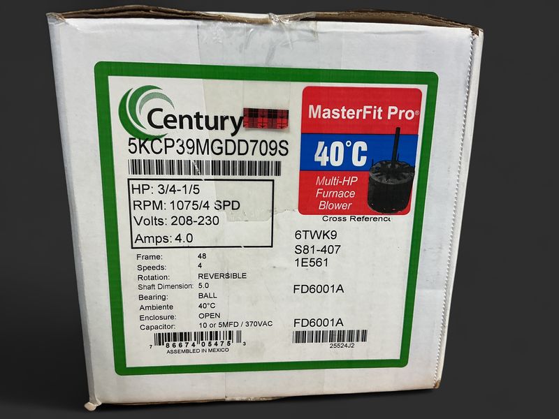 3/4 - 1/5 Blower Motor