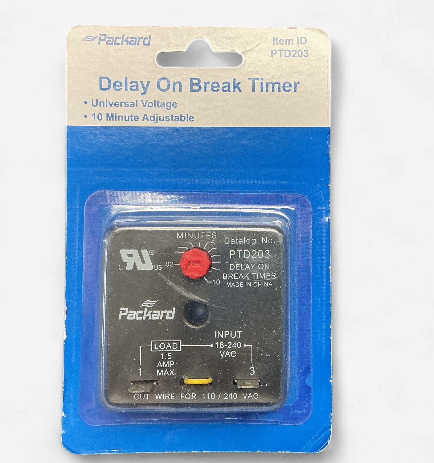 Packard Adjustable Time Delay