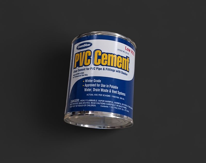 PVC Cement Clear Low VOC 16 oz