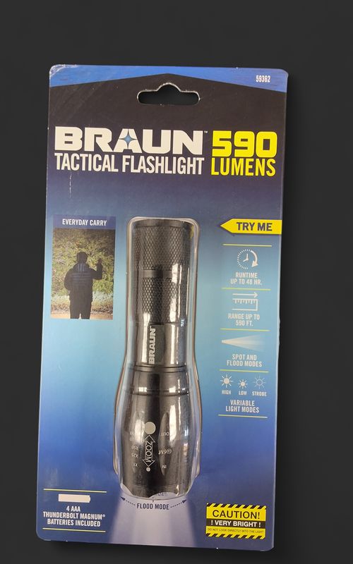 Braun Tactical Flashlight