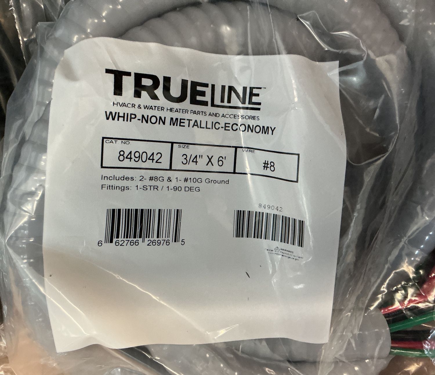 ..Trueline HVAC Whip 3/4"