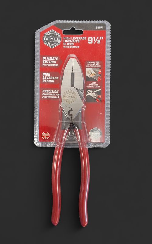 ..Pliers with Crimpers 9 1/2