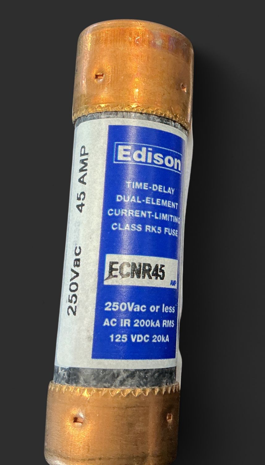45 amp time delay fuse