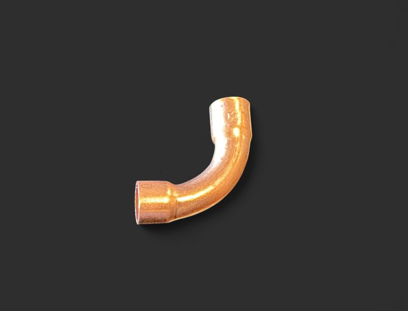 3/8 copper 90