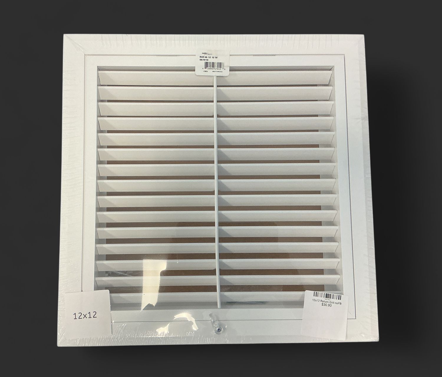 12x12 Return Grill
