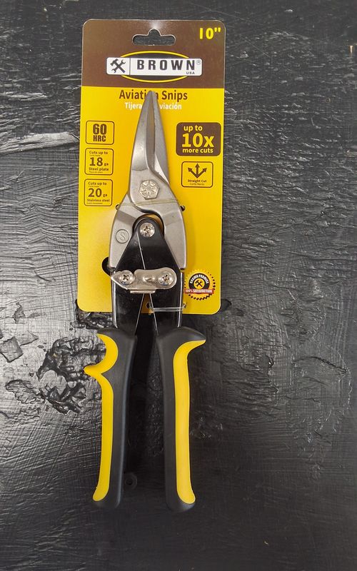 Aviation Snips Straight Curve