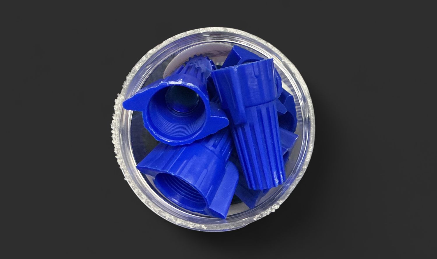 ..Large Blue Wire Nuts