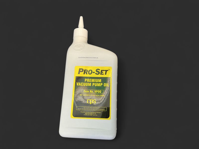 Pro Set Vacuum Pump Oil