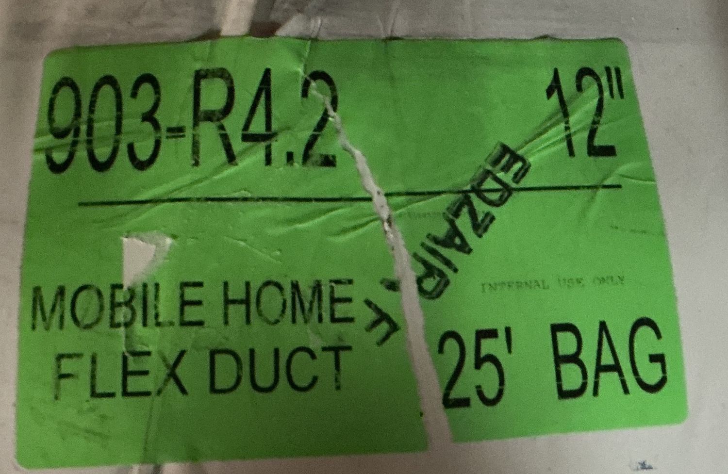 12" R-4 Mobile Home Flex