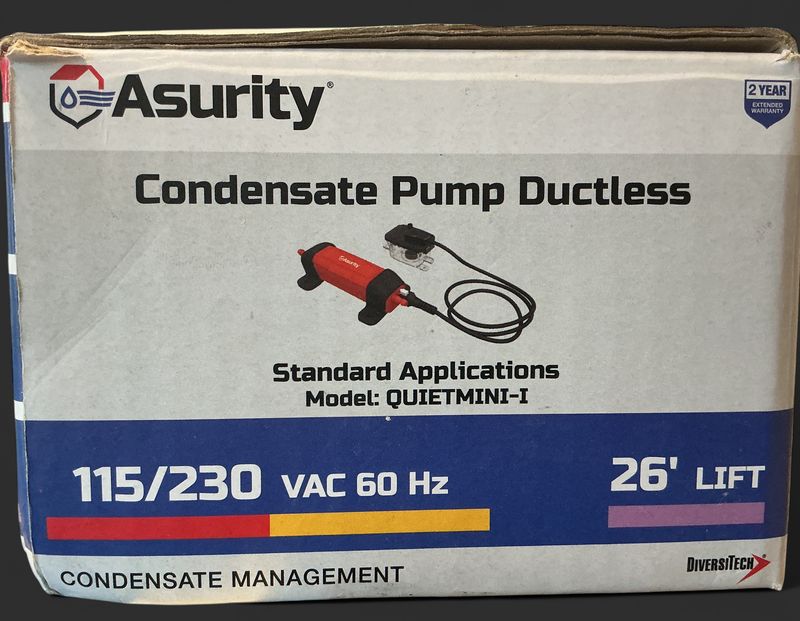 Mini Split Condensate Pump
