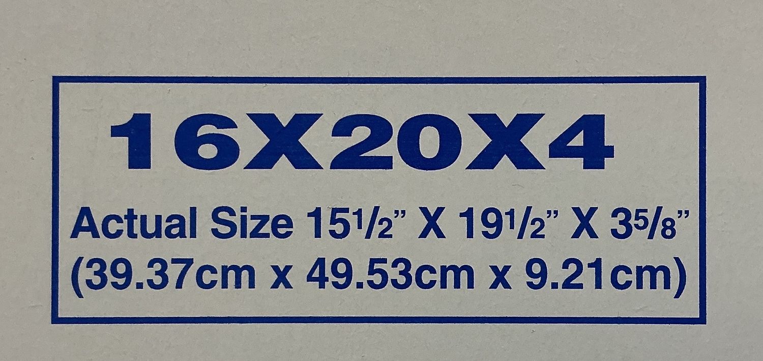 16x20x4 Pleated Filter