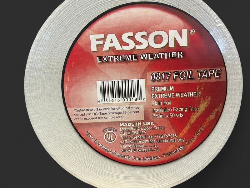 Fasson Extreeme Heat Foil Tape