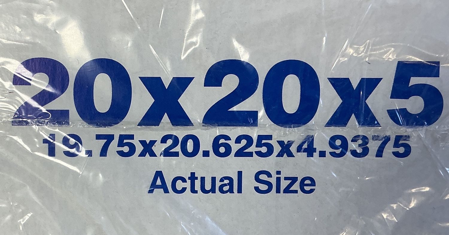 20x20x5 Filter -single