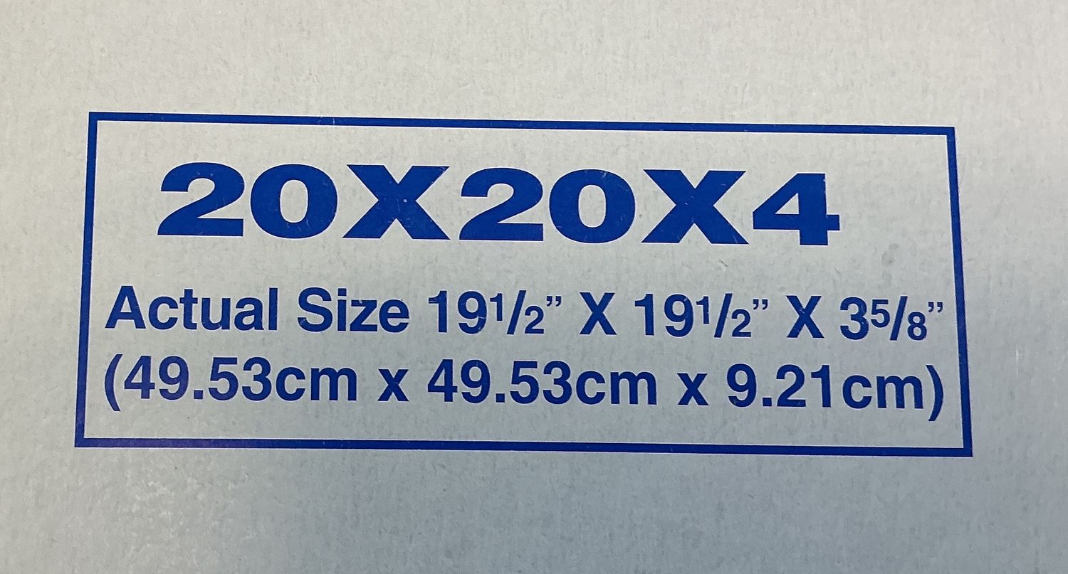 20x20x4 Single