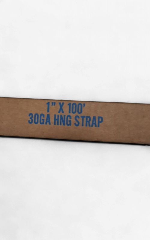 30 gauge 1 inch duct strap