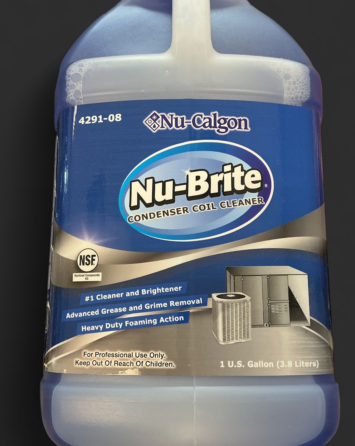 NuBrite 1 Gal Blue Coil Cleaner