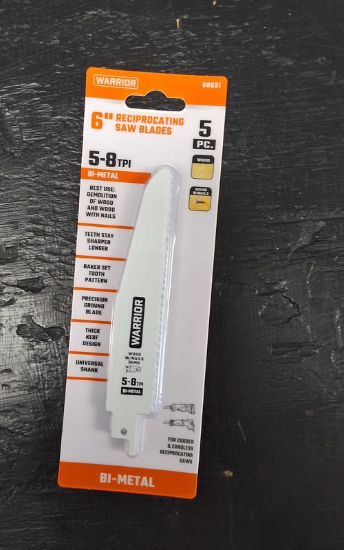 6in 5-8 tpi recip saw blade