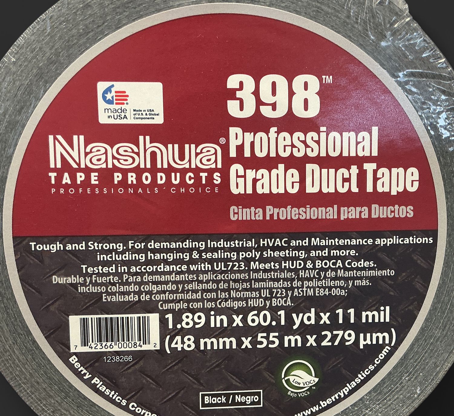 2" Professional grade duct tape