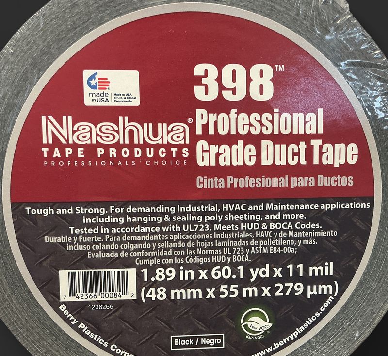 2" Professional grade duct tape