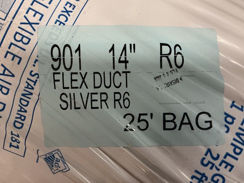 14" R-6 Silver Flex
