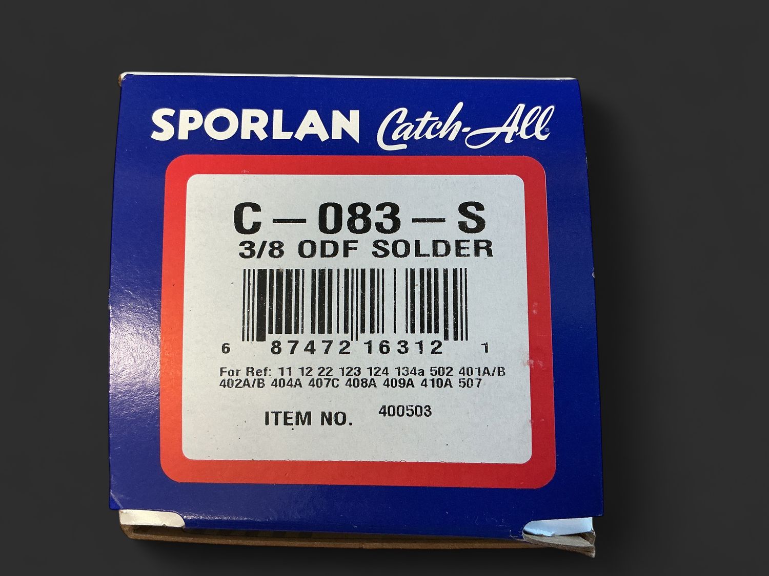 Sporlan Drier C083S