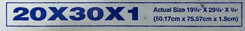 20x30x1