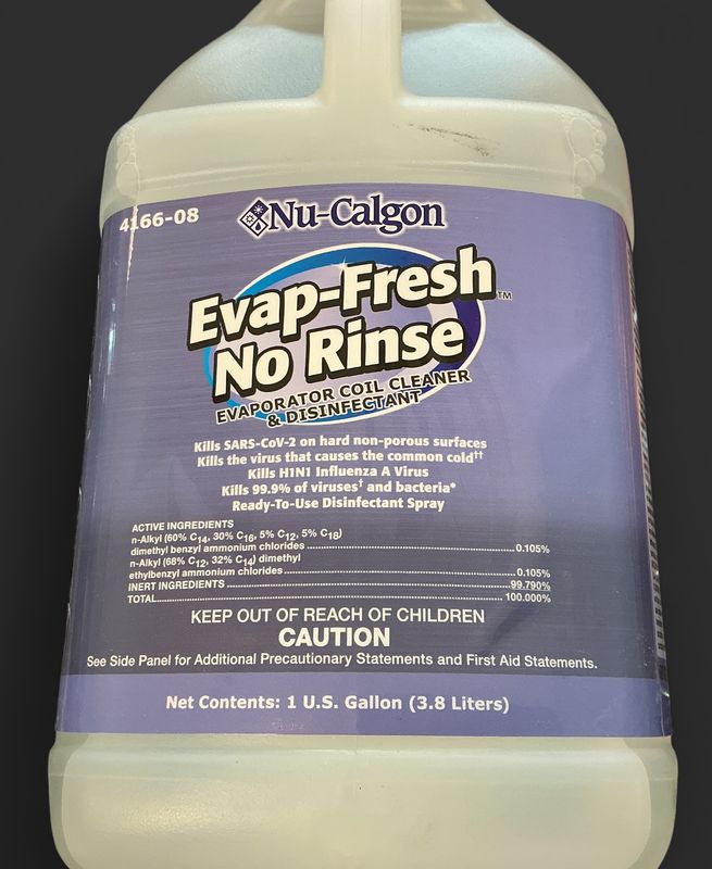 Nu-Calgon Evap No Rinse + Disinfectant
