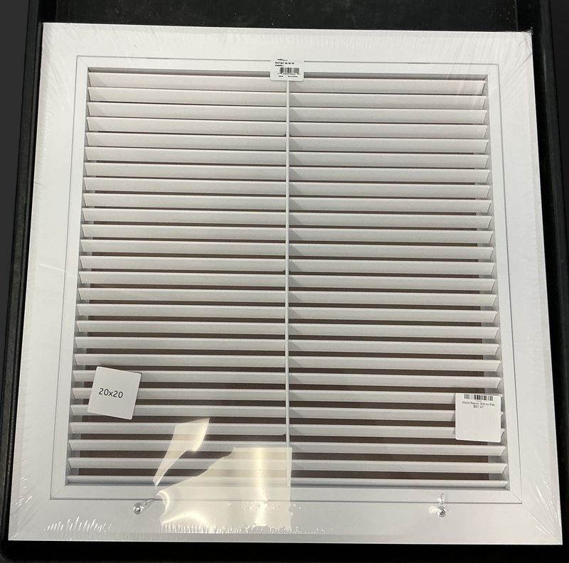20x20 Return Grill no filter