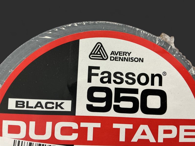 Fasson Black Duct Tape