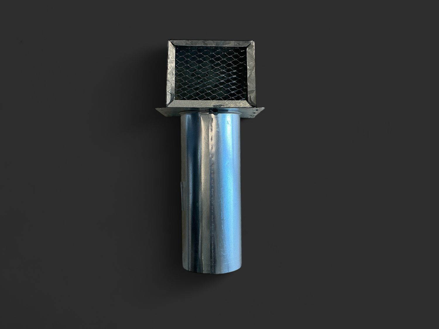 4" Side Wall Damper w/ Screen