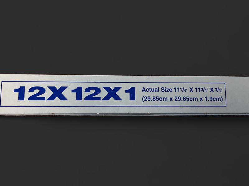 12x12x1 Pleated Filter