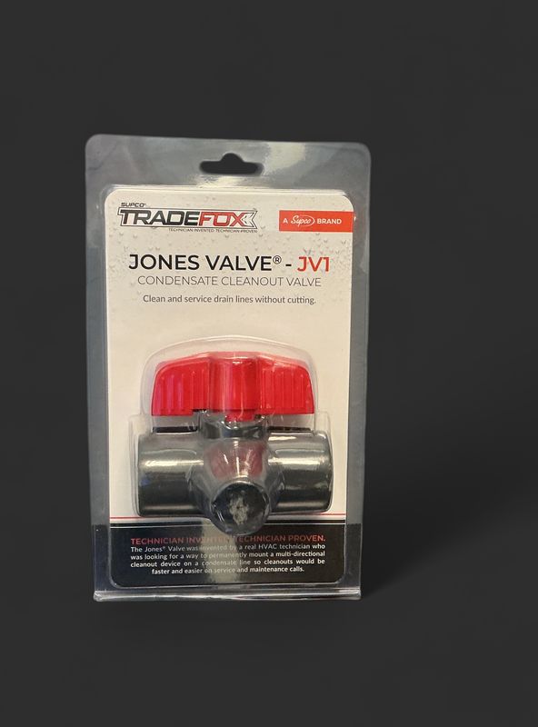 JVI Drain line Valve/Clean out