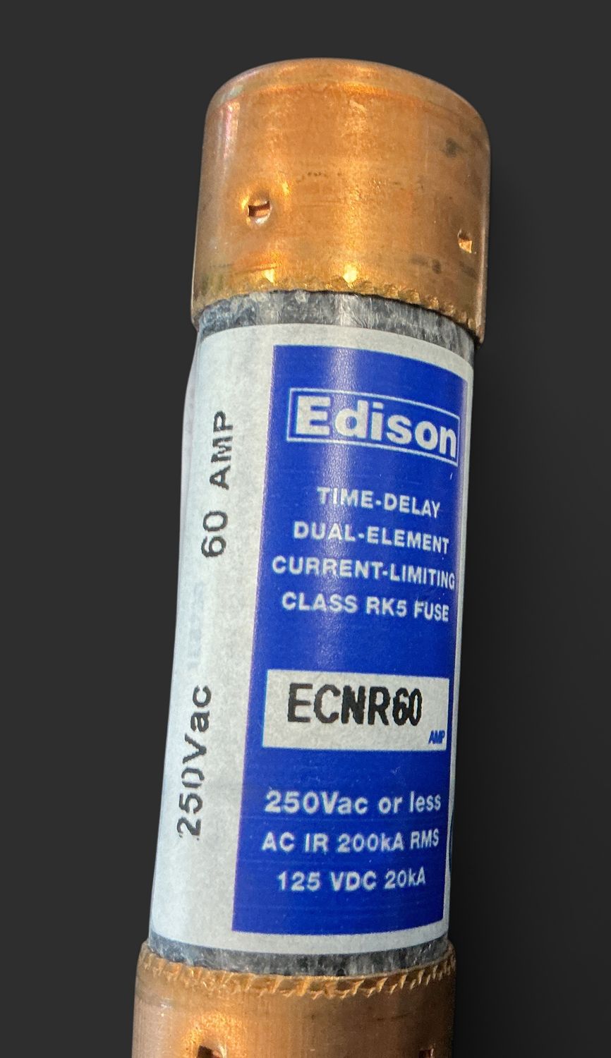 60 amp time delay fuse -6E268