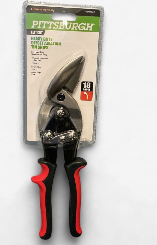 pittsburgh offset aviation tin snips