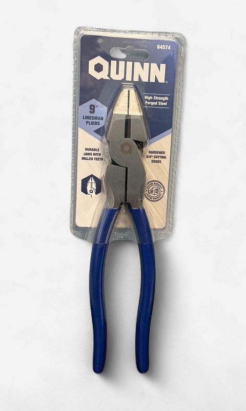 Quinn 9in linesman pliers