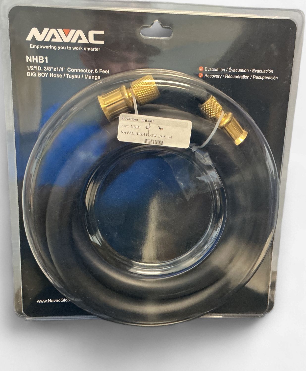 Navac NHB1 hose