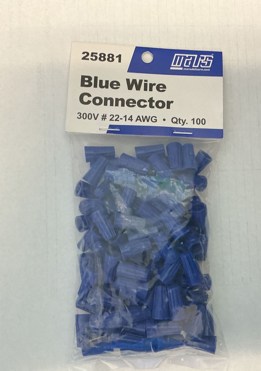 Mars small blue wire connectors