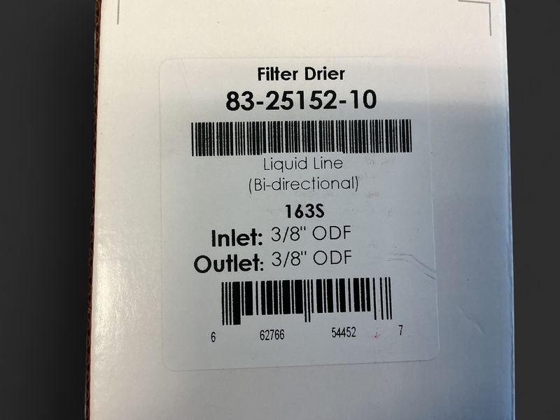 Protech 3/8-10 drier filter