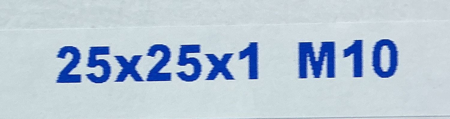 25x25x1 Pleated Filter